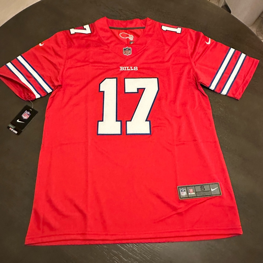 Buffalo Bills Josh Allen Stitched Men's Home Alternate Jersey